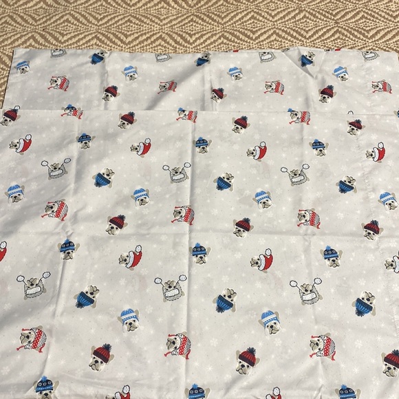 Frenchie French bulldog pillowcases Cynthia rowley 2 standard size - Picture 4 of 6